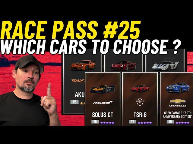 CSR2 Race pass Season 25 | Which Car To Choose ???