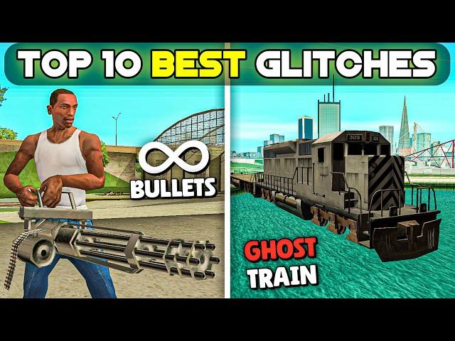 Top 10 BEST Glitches In GTA San Andreas You Must Try... | GTA SA Glitches