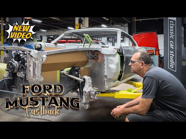 Starting Engine Bay Fabrication • Episode 5 • 70 Ford Mustang Fastback