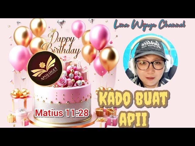 MEJA MAK LINA : APII AKHIRNYA DAPAT KADO BERHARGA, MATIUS 11:28 AMIN.