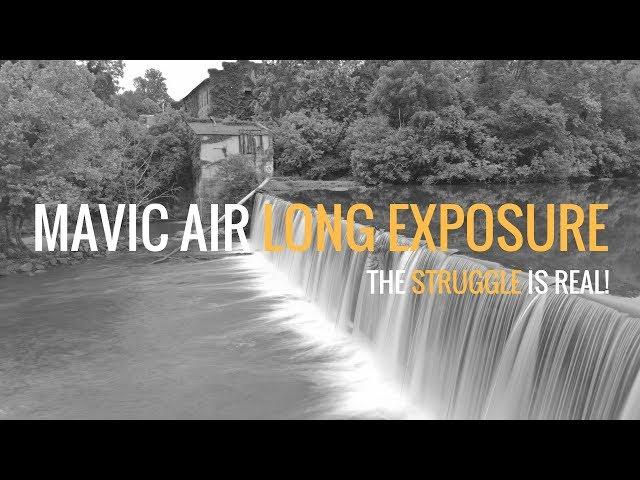 Mavic Air Long Exposure Photography
