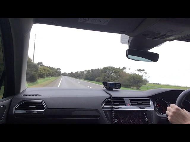 Tiguan 162TSI Stage 3, 0-100km/hr - Manual mode, no launch