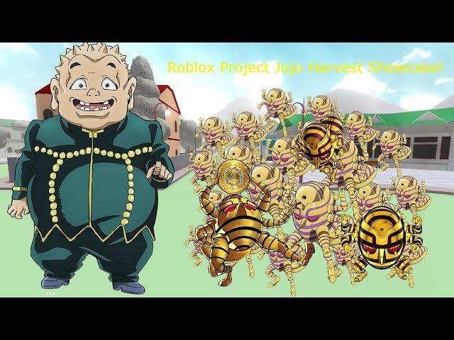 Roblox Project Jojo Harvest Showcase!