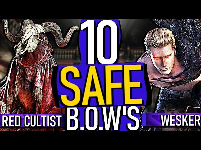 Resident Evil - 10 SAFE / Survivable B.O.W's & Monsters!