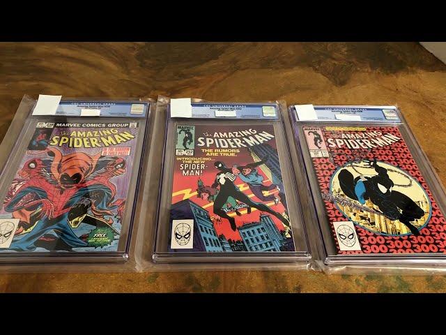  Amazing Spider-Man 238 1st Hobgoblin ASM 252 1st black suit ASM 300 1st Venom Marvel Key comic 