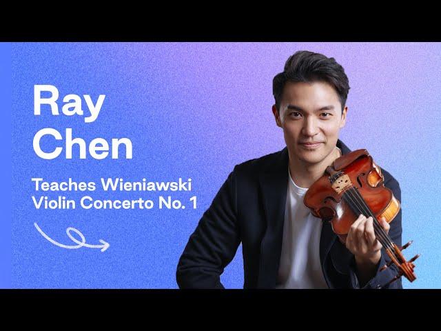 Violin Practice with Tonic | Ray Chen teaches Wieniawski Violin Concerto No. 1