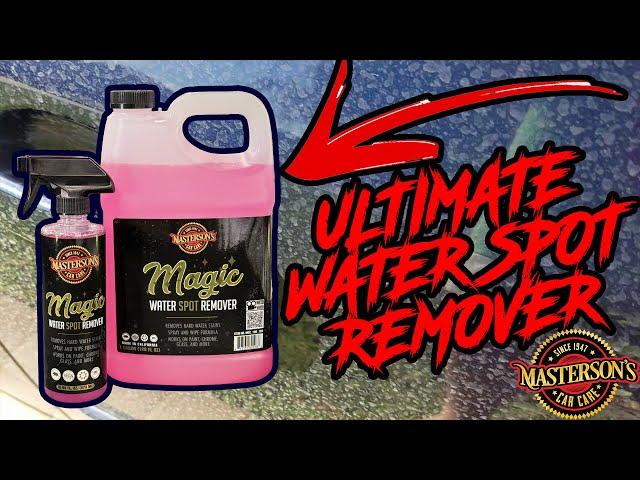 Water Spot Remover For Cars & Trucks - Removes Hard Water Stains Instantly