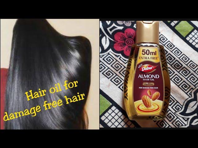 Dabur almond hair oil for damage free hair