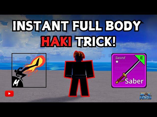 Easiest Way To Get Full Body Haki in blox fruit