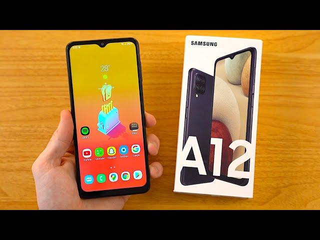 Samsung Galaxy A12 Unboxing & First Impressions!