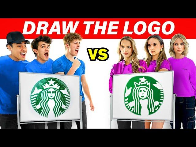 AMP WORLD PLAYS DRAW THE LOGO CHALLENGE