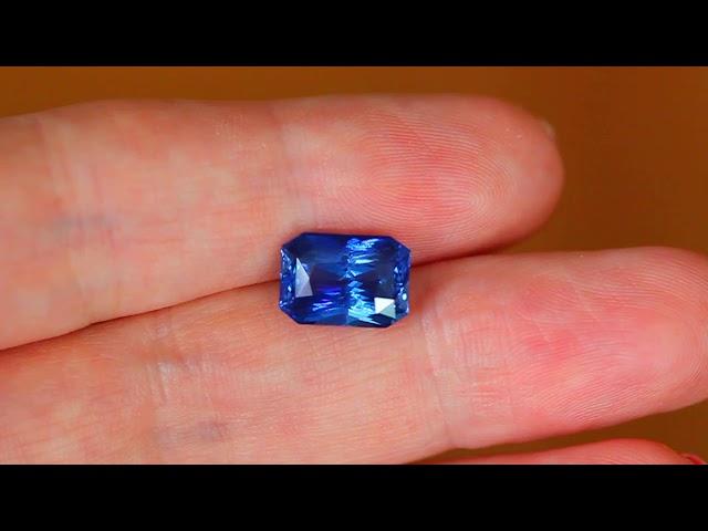 Unheated Radiant Cut Sapphire