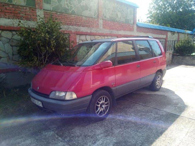 Renault Espace 2. Снятие КПП подготовка 1