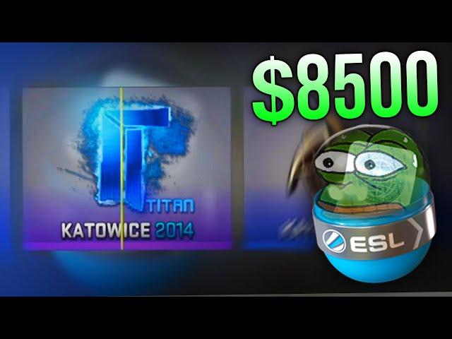 Katowice 2014 Capsule Opening 8500$ (THE TITAN HOLO DREAM)