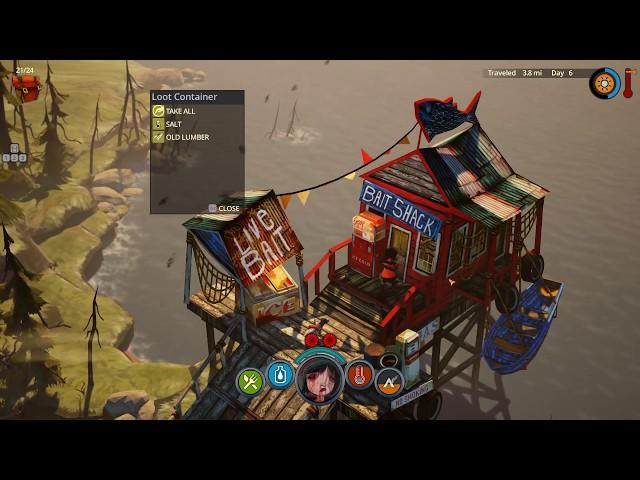 The Flame and The Flood Ep. 6 "Bad Luck run!!" PC Gameplay Adventure Crafting Sandbox