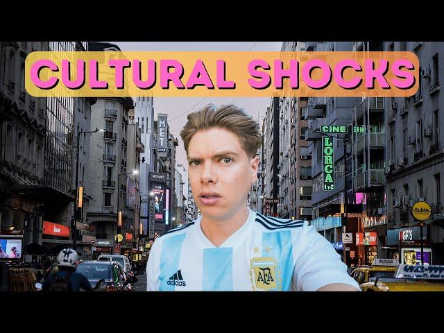 7 CULTURAL SHOCKS I experienced in ARGENTINA 