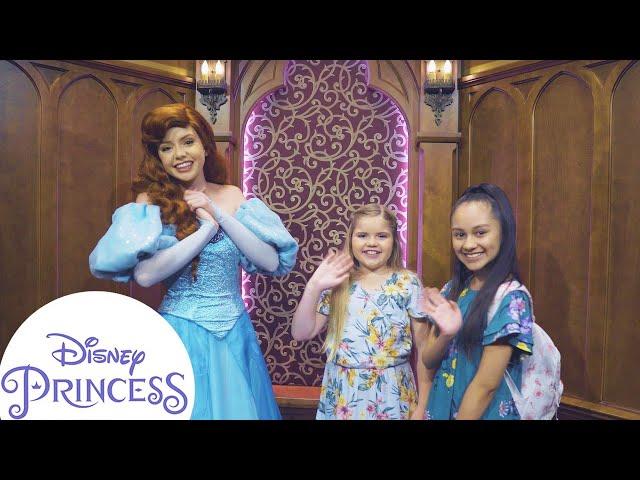 Asking Ariel Questions at Disneyland! | Disney Princess