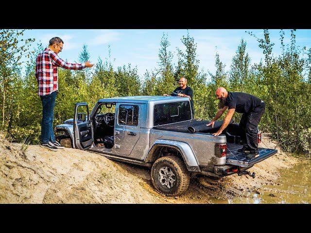 ДЛИННЫЙ, ПРОХОДИМЫЙ И НЕ ПРОХОДИМЫЙ JEEP GLADIATOR.