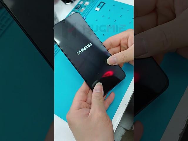 How We Fix Samsung Galaxy A22 5G Screen Damage at Hugmie #samsunga22 #phonerepair #screenrepair