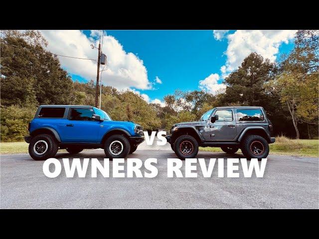 2 Door Bronco VS 2 Door Wrangler! Which Is The Better Daily Driver!?