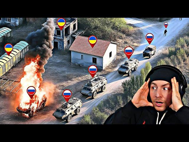 Tears in the Smoke: Ukrainian FPV Drones Destroy a Russian Convoy in a Surprise Strike