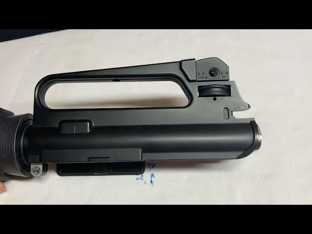 How to modify an M16A2 AEG upper for Marui M4 Sopmod Next Gen EBB