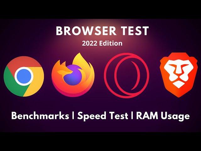 Chrome Vs Firefox Vs Opera GX Vs Brave | Speed Test | Ram Usage | 2022 Edition