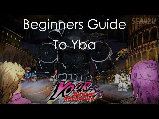 YBA ( Your Bizarre Adventure ) Tutorial How To Play YBA Beginners Guide