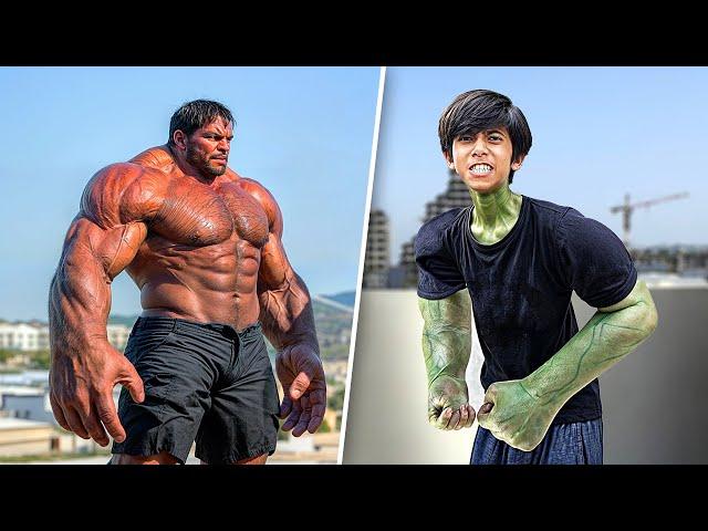 Hulk vs. Red Hulk in Real Life #redhulk #theincrediblehulk #hulk #epicbattle