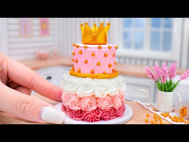 So Yummy Miniature Queen Cake Decorating Ideas  Fresh Cake Recipe Tutorial By Mini Cake