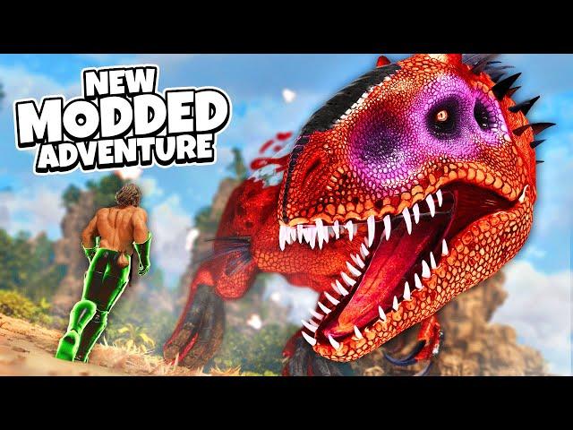 Welcome to a BRAND NEW ADVENTURE with the CRAZIEST MOD YET! | ARK DESCENDED MEGA MODDED Episode #1