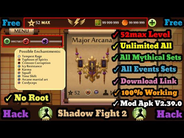 || Shadow Fight 2 Hacking | How To Get "Mod Apk + Unlimited All + Unlock All" In SF2 (V2.39.0) ||#28