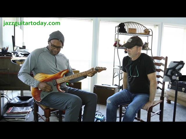 Jazz Guitar Today Reviews -  Rick Toone Goshawk Electric Guitar - Part 1