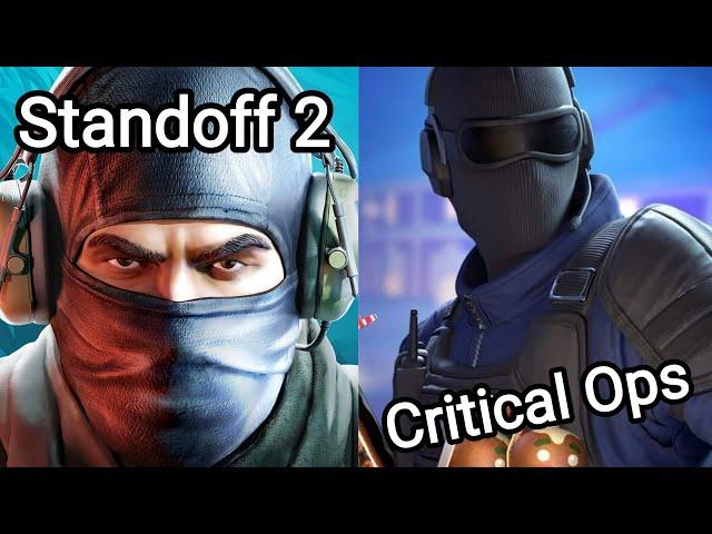 Что это такое? Какая игра лучше Critical Ops или Standoff 2?