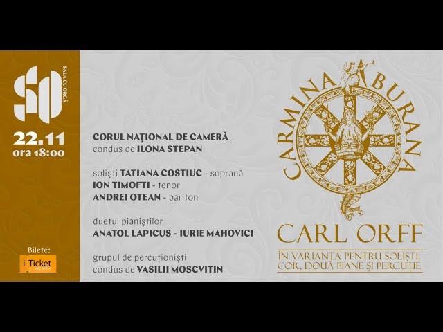 C.ORFF - CARMINA BURANA