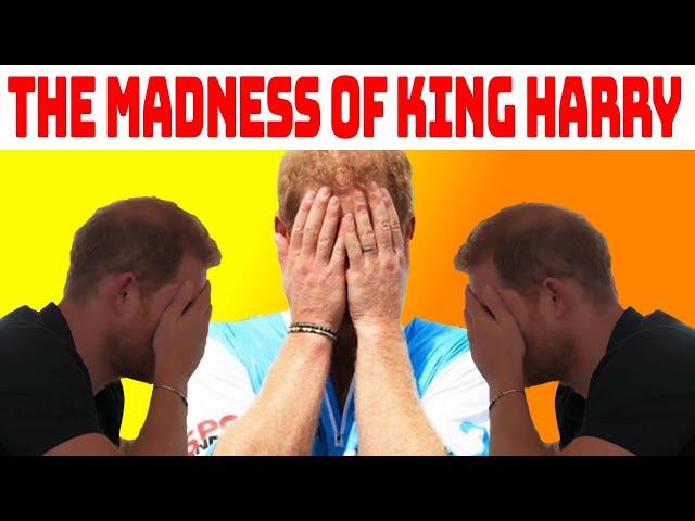 TRAGIC..THE MADNESS OF PRINCE HARRY LATEST NEWS #meghan #meghanharrynews #royal