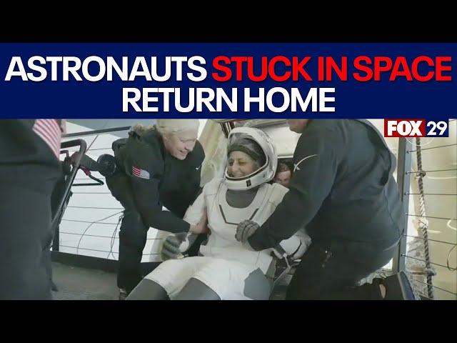 WATCH: 2 NASA astronauts stuck in space exit SpaceX capsule