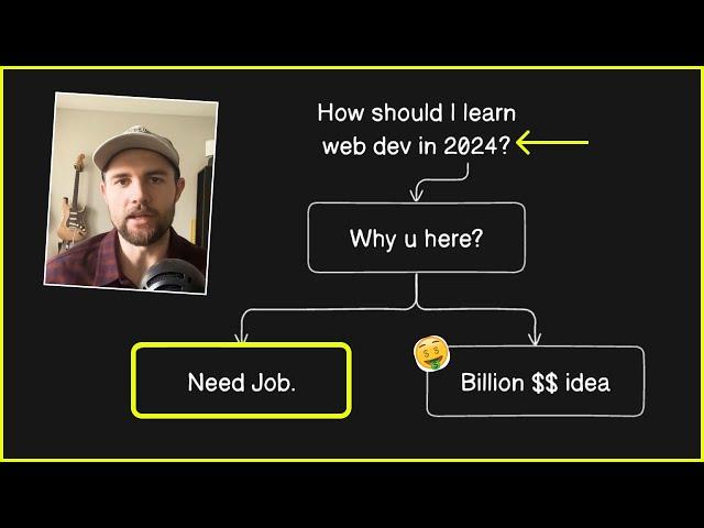 How I'd Learn Web Development in 2024 (if i had to start all over)