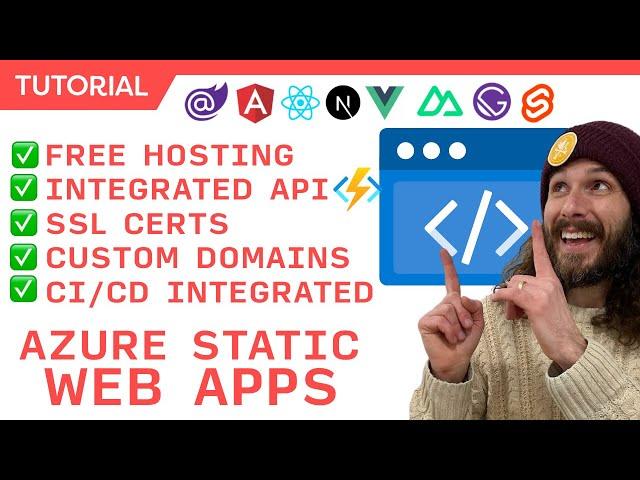 A Beginner's Guide to Azure Static Web Apps - Free hosting for Blazor, React, Angular, & more!
