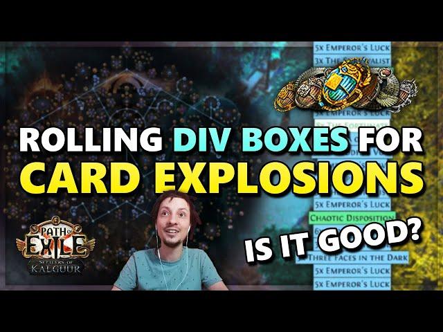 Over 1300 div cards from 1 boss?! - Atlas strategies - Based or cringe? - PoE #873