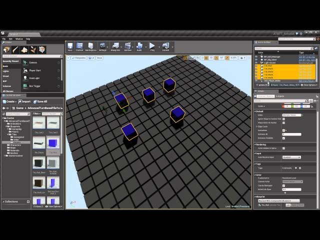 [Old] UE4 - Advanced Turn Based Tile Toolkit Tutorial - 2 - Customizing the grid