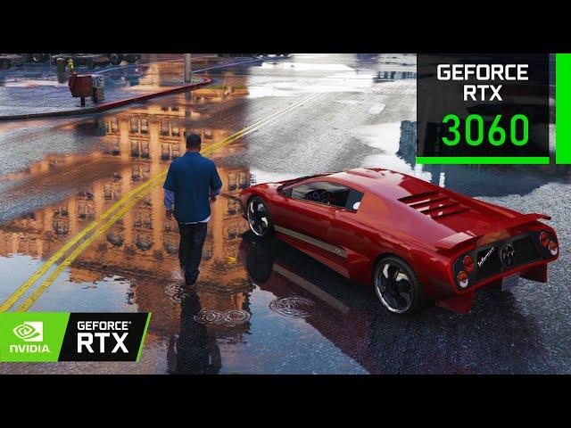 GTA 5 Enhanced Edition | RTX 3060 12GB ( 4K Maximum RT Settings | Ray Tracing ON | DLSS ON )