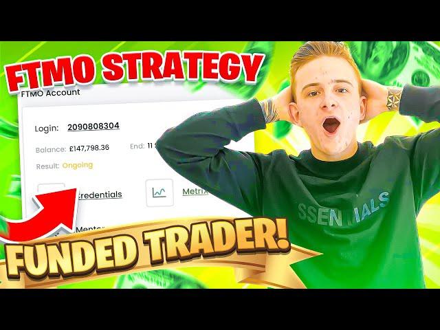 FTMO Strategy 100% PASS Method in Forex | Fully Funded Trader!