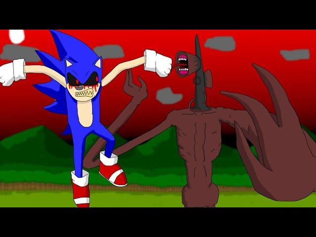 SIREN HEAD vs SONIC.EXE / especial 500 subs