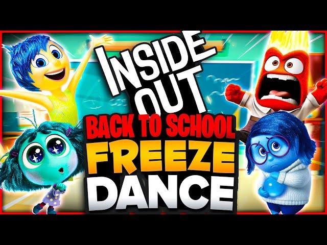 Inside Out 2 | Back to School | Freeze Dance | Brain Break | Just Dance | Danny Go Noodle