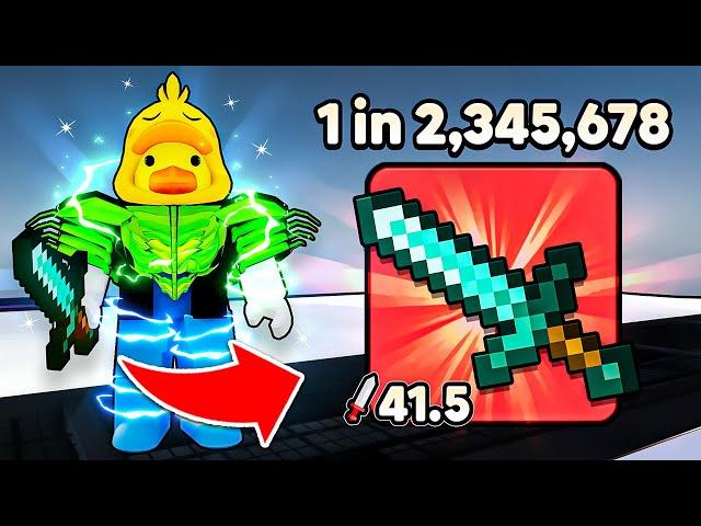 I Found 1 in 2,345,678 Weapon in RNG Battles! (Roblox)