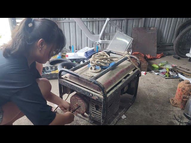 Genius Girl Repairs and Restores Hair Dryer Picked Up from a Dumpster