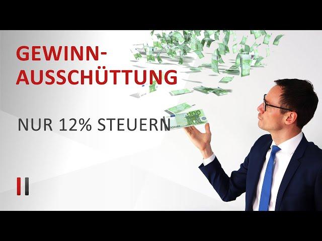 Die richtige Strategie für Gewinnausschüttungen beim GmbH-Gesellschafter | Christoph Juhn