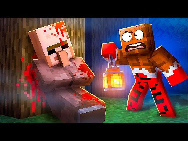 Что Случилось с Жителем в СТРАННОЙ ДЕРЕВНЕ в Майнкрафт? Minecraft