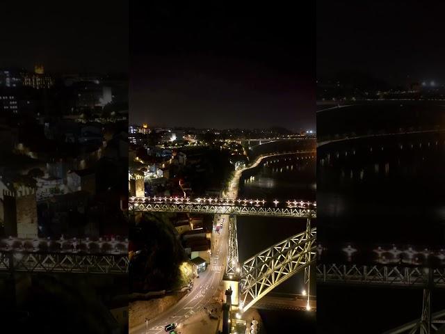 Porto’s iconic Dom Luís I Bridge. #travel #drone #porto #portugal #tourist